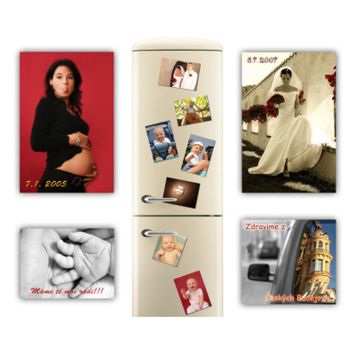 Univerzální magnetka na lednici, magnetickou tabuli a kovové povrchy