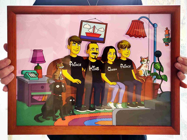 Simpsonovi ukázka tisku