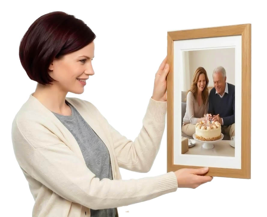 Dřevěné rámovací profily - rámování