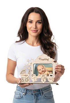 Fotorámečky dřevěné - dárky