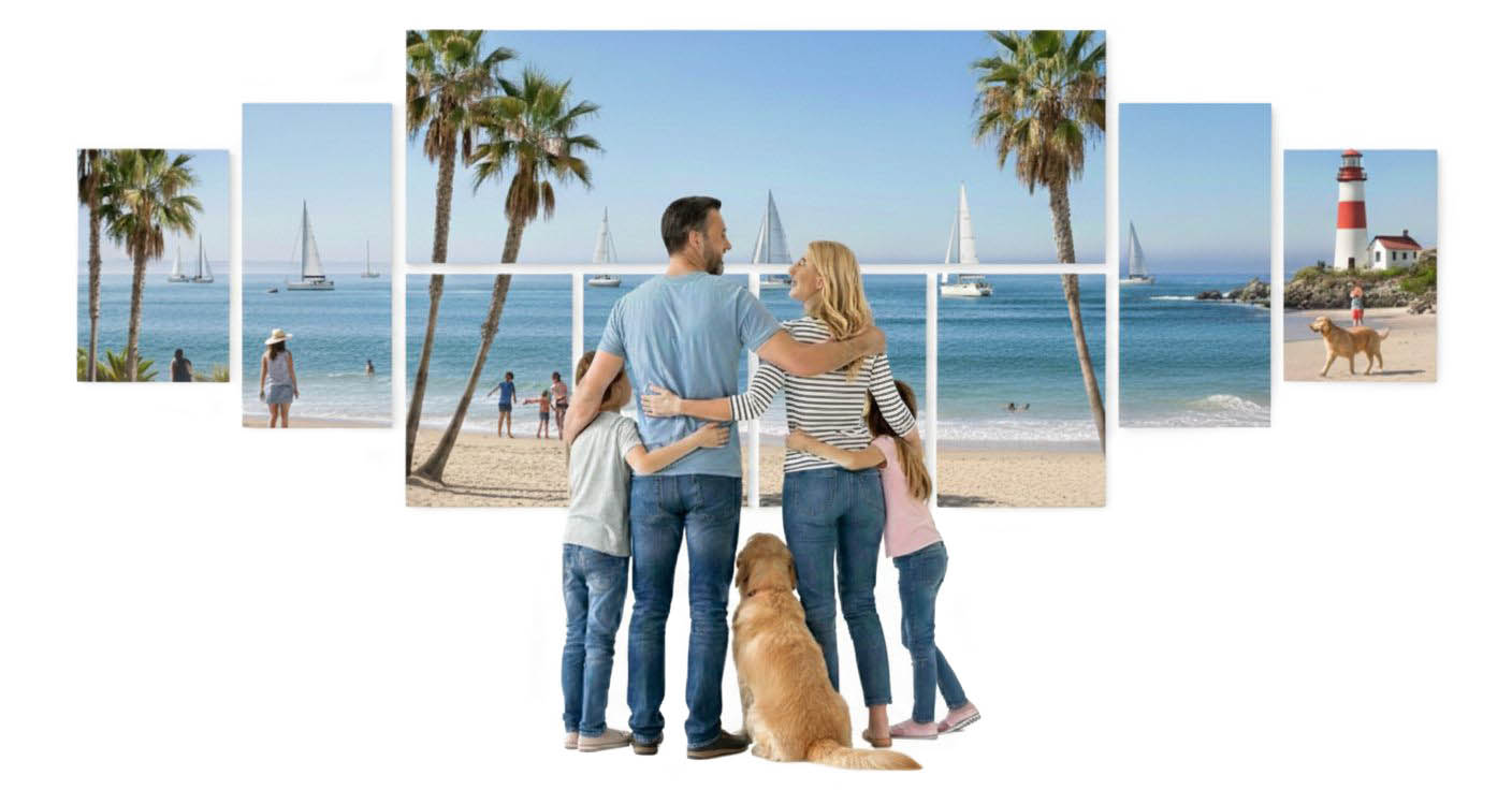 Vícedílné fotoobrazy