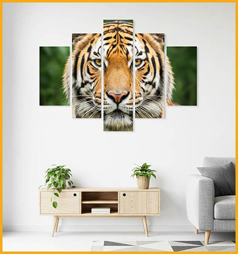 Vícedílné fotobrazy na plátně z vašich fotek z mobilu