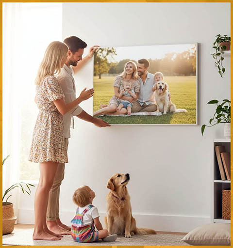 Fotoobrazy na plátně